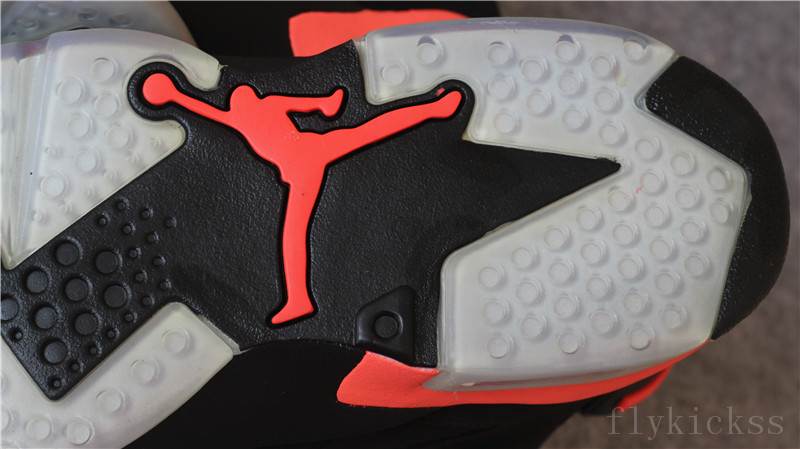 Authentic Air Jordan 6 Retro Black Infrared